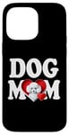 iPhone 14 Pro Max White Poodle Dog Mom Cute Puppy Mother Women's Case