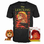 EN STOCK - Coffret Funko POP & T-shirt Disney Le roi lion Mufasa exclu