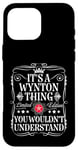 Coque pour iPhone 16 Pro Max Le nom de Wynton, c'est un truc que tu ne comprendrais pas