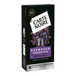 Café Capsules Compatibles Nespresso Espresso Puissant °11 Carte Noire Carte Noire - La Boite De 10 Capsules