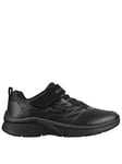 Skechers Microspec Texlor Trainer, Black, Size 9.5 Younger