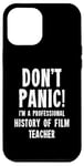 iPhone 12 Pro Max History Of Film Teacher Case