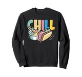 Chill Ice Cream Lover Delightful Treat Sweatshirt