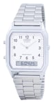 Casio Vintage Quartz Dress AQ-230A-7BMQ 100M Unisex Watch