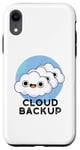 iPhone XR Cloud Backup Funny Computer Pun Case