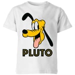 T-Shirt Enfant Disney Pluto - Blanc - 7-8 ans