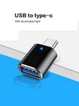 1 kpl Type-C sovitin OTG USB Type C matkapuhelin tabletti C-portti sovitin U-levy autossa muuntaja Yhteensopiva Apple Mac Book kannettavan Huawei Android-Musta-yksi kokoinen