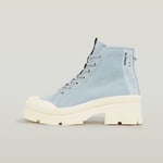 Aefon II Mid Denim Boots - Light blue - Women