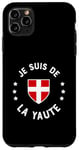 Coque pour iPhone 11 Pro Max Humour Savoie Je suis de la Yaute Drapeau savoyard