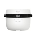 Instant Rice Cooker and Steamer - Automatic Versatile Digital Rice Cooker, Steamer and Sauté Pan - Removable Dishwasher Safe Pot (12 Cup / 2.8L) - Up to 12 Portions, White