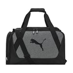 PUMA Unisex-Adult Evercat Form Factor Duffel Bag, Medium Heather/Black, One Size