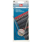 Prym Circular Knitting Needle, Brass, Silver, 4 mm