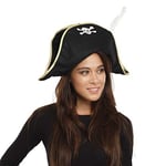 Dress Up America Accessoire De Costume De Chapeau De Pirate Pour Enfants Et Adultes - Beau Chapeau D'habillage Pour Le Jeu De Rôle