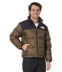 The Noth Face Men's 1996 Retro Nuptse Down Jacket, Smokey Brown/Tnf Black, S