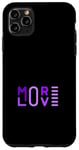 Coque pour iPhone 11 Pro Max Motif violet More Love