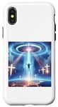 Coque pour iPhone X/XS Jesus is Coming in The Blink of Eye-1 Thessalonicians 4:16-18