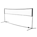 Badmintonnät Volleyboll Och Tennisnät, Portabelt, 2 Höjder 94/158Cm, Pe, 400X60Cm