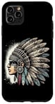 Coque pour iPhone 11 Pro Max Aztec Warrior Mask Ancient Civilization Mexican Heritage