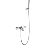 Imex - Robinet de baignoire avec thermostat Modèle line Couleur argent fini nickel [ ® ]