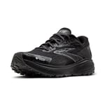 Brooks Homme Divide 5 GTX Sneaker, Black/Alloy/Primer Grey, 46.5 EU