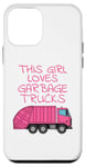 iPhone 12 mini This Girl Loves Garbage Trucks, Female Truck Driver Case