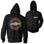 Hybris Chevrolet Racing Zipped Hoodie (Black,XXL)