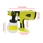 For Ryobi Spray Gun Cordless Fence Wall Paint Sprayer Electric Auto Airbrush UK