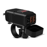 Prise 12V pour Honda Transalp XL 600 V Lumitecs USB US5