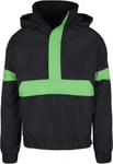 Urban Classics 3-ton neon mix jacka (black/neon green,M)