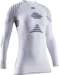 X-Bionic Invent 4.0 T-Shirt Maillot de Compression Manches Longues Blanc Femmes Taille XS