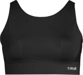 Casall Women's Iconic Adjustable Sports Bra Black, A-B/S