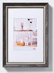 walther design Cadre photo walther design noir 40 x 50 cm avec passe-partout, cadre design chalet EL050B