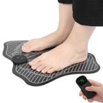 Foot Electric Massage Pad Muscle Stimulator Rechargeable Shaping Leg Cushion EMS