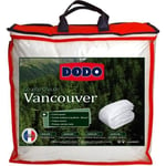 Couette chaude Vancouver - 140 x 200 cm - 400gr/me - Blanc - DODO