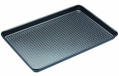 Kitchen Craft MasterClass, Crusty Bake Non Stick Baking Tray for Biscuits, Cook