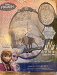 Disney Frozen SNOWMAN Reversible Single Duvet Cover Bedding Set