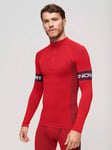 Superdry Seamless 1/4 Zip Baselayer Top