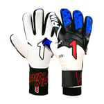 Rinat Xtreme Guard Prime Gant de Gardien de But pour Adulte, Unisexe, Bleu, Taille 8