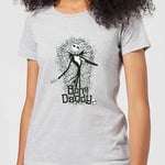 Nightmare Before Christmas Jack Skellington Bone Daddy Women's T-Shirt - Grey - XS