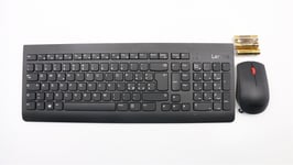 Lenovo ThinkStation P340 Wireless Keyboard Mouse italian Black 01AH844