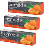 Biomed Citrus Fresh 97% Natural Toothpaste | Orange, Fresh Breath, Healthy Gums