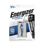 Energizer Batteri Ult Lithium 9V, 1 st