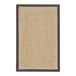 Tapis Vinyle avec Ganse Premium Haute de Gamme Tapis Salon Chambre Cuisine Exterieur terrasse Couloir Salle de Bain Antidérapant Lavable Resistant