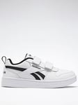 Reebok Kids Royal Prime 2.0 Velcro Trainers - White, White, Size 2 Older