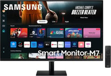 Smart Monitor M7 Noir-32''-Dalle Va,Uhd 4K (3840 X 2160),60Hz,4Ms,Inclinable,2 X Hdmi (2.0),Usb-C (65W),3 X Usb-A,Smart Tv,Gaming Hub,Ls32Dm700Uuxen