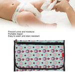 Portable Change Pad Front Zipper Travel Changer Mat For Baby TPG