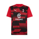 Puma Mens AC Milan Pre Match Shirt 2024 2025 Adults Red S