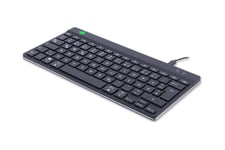 R-Go Ergonomic Keyboard Compact break - tastatur - QWERTZ - tysk - sort Indgangsudstyr