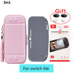 Rangement Pour Nintendo Switch Lite,Mini,Étui De Protection,4 Couleurs Ou 4 Ensembles - Type Lite-Pink-Gray