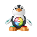 Fisher-Price Jouet Parlant Linkimals Valentin le Pingouin | Robot d'éveil Interactif pour Enfant Fille et Garçon | Jouet Bébé à Partir de 9 Mois | Jouet Bébé 1 an Musical | Idée Cadeau Bébé 1 an HCJ61